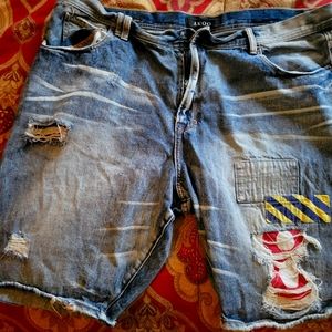 Men jean shorts Akoo